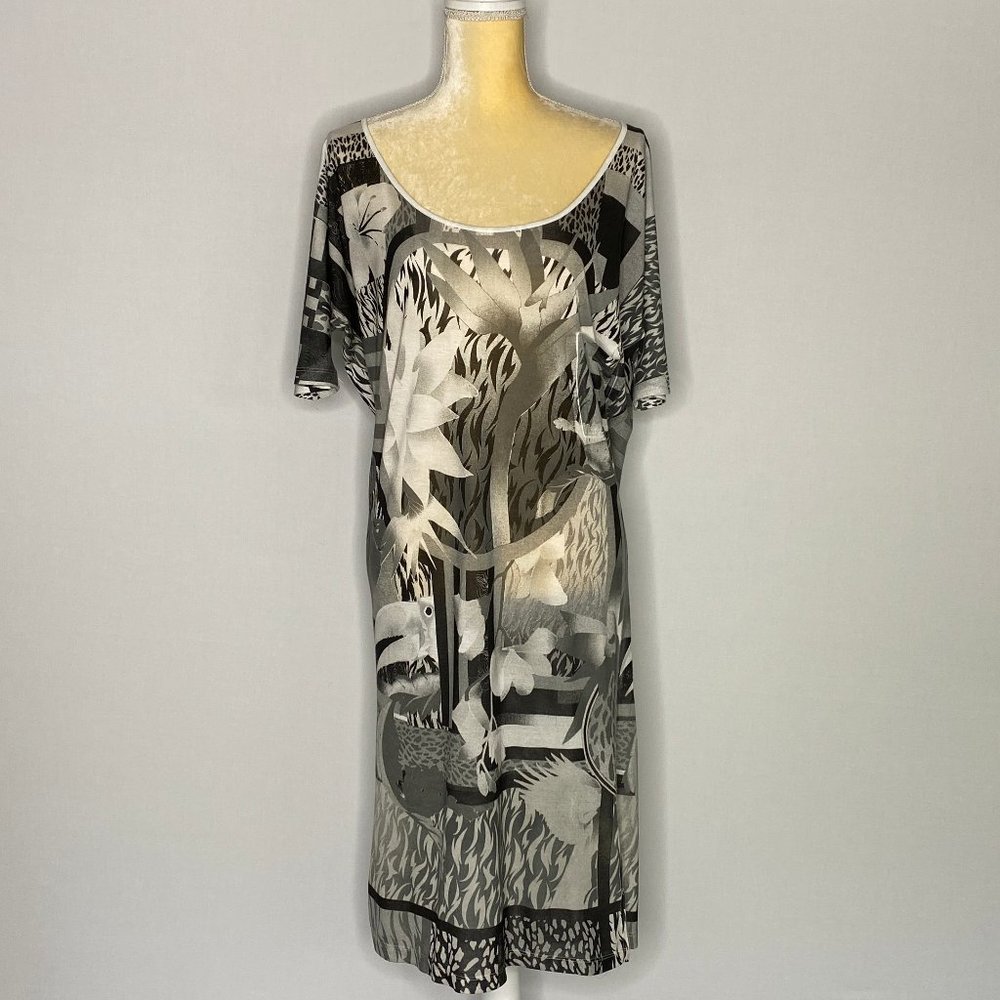 Diesel B & W & Grey Casual Shift w/ Keyhole back M